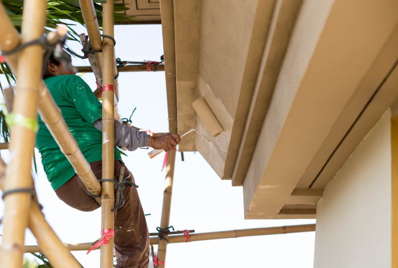 Exterior Commercial Painting detail